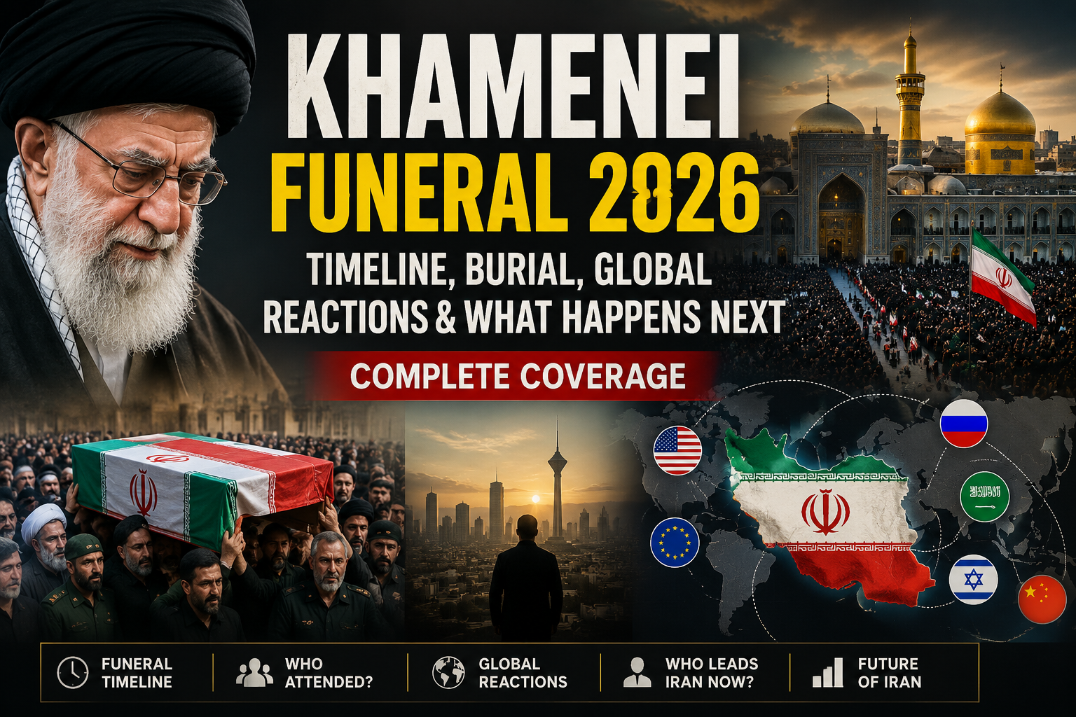 Ayatollah Ali Khamenei Funeral 2026 marked the greatest event in the history of Iran.